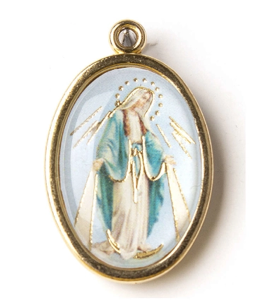 18kt Yellow Gold Miraculous Medal